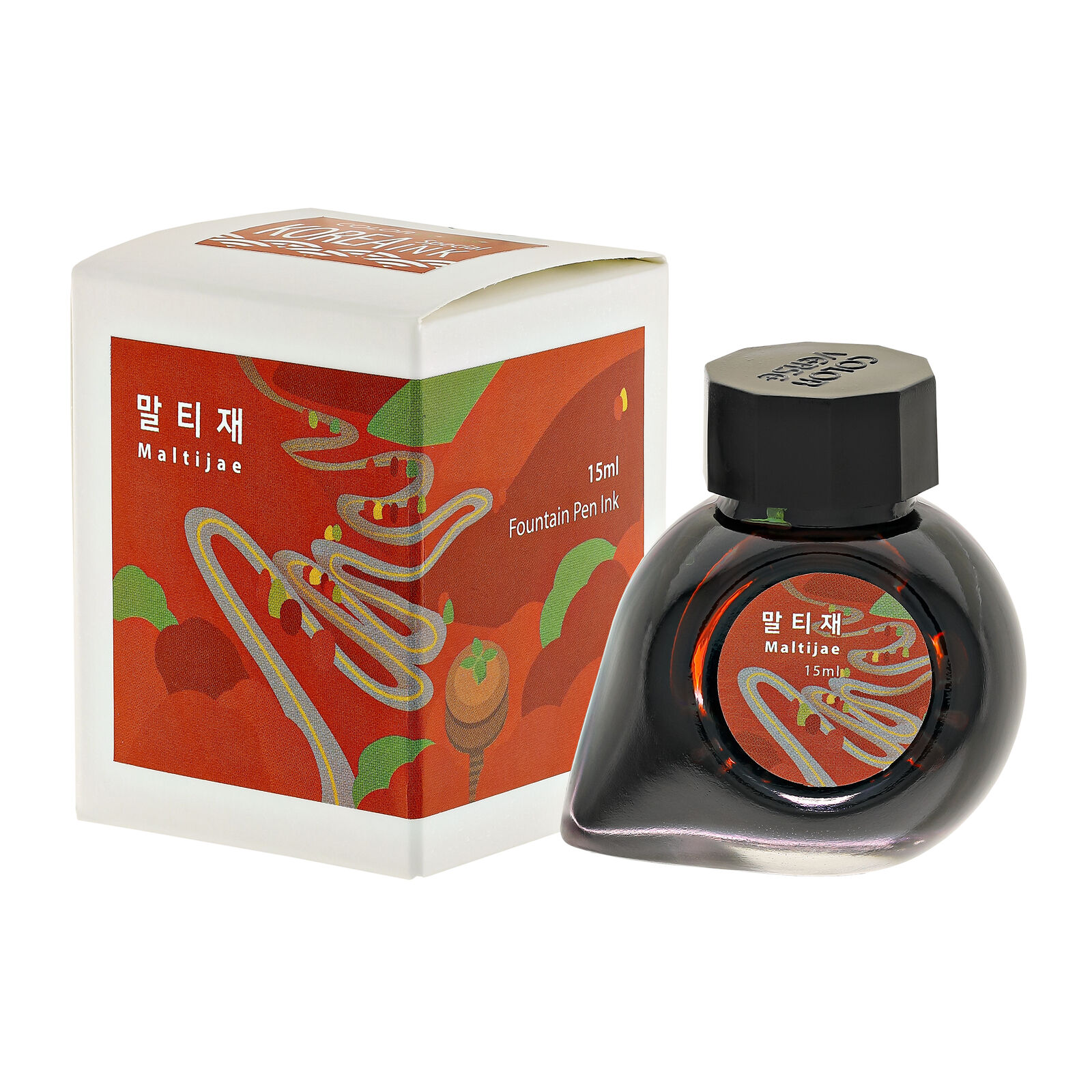 Colorverse Korea Special Bottled Ink for Fountain Pens in Maltijae - 15mL NEW