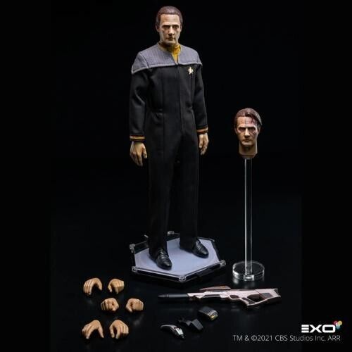 EXO-6 Star Trek 1:6 Scale Figure: First Contact Lt Commander Data Mint Sealed