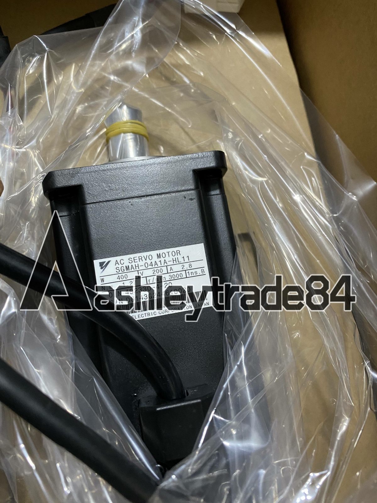Servomotore Yaskawa SGMAH-04AAF41 – Nuovo, Made In Japan - Foto 4