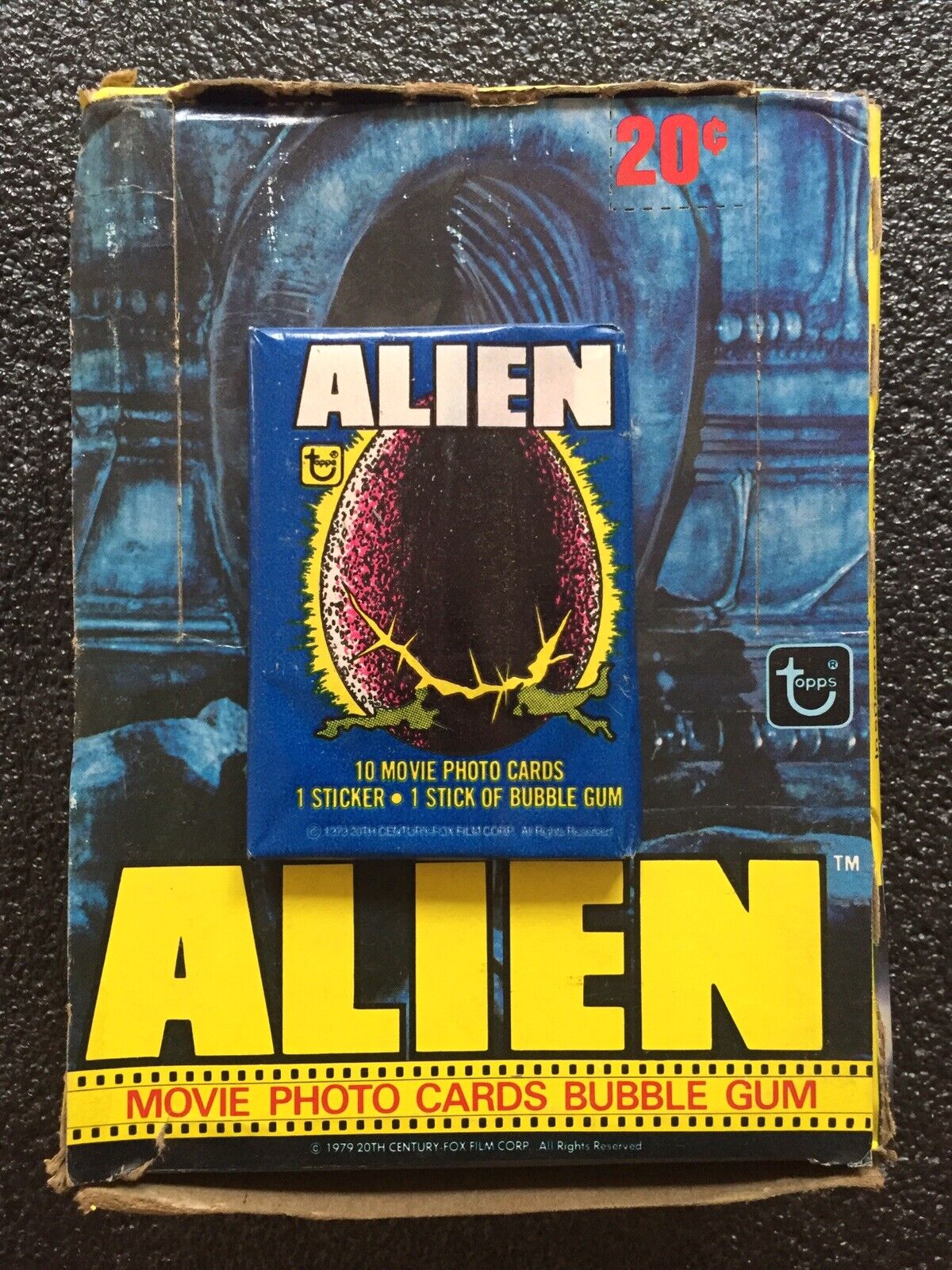 1979 Topps ALIEN Factory Sealed Wax Pack Pulled Fresh From Wax Box. Great Deal