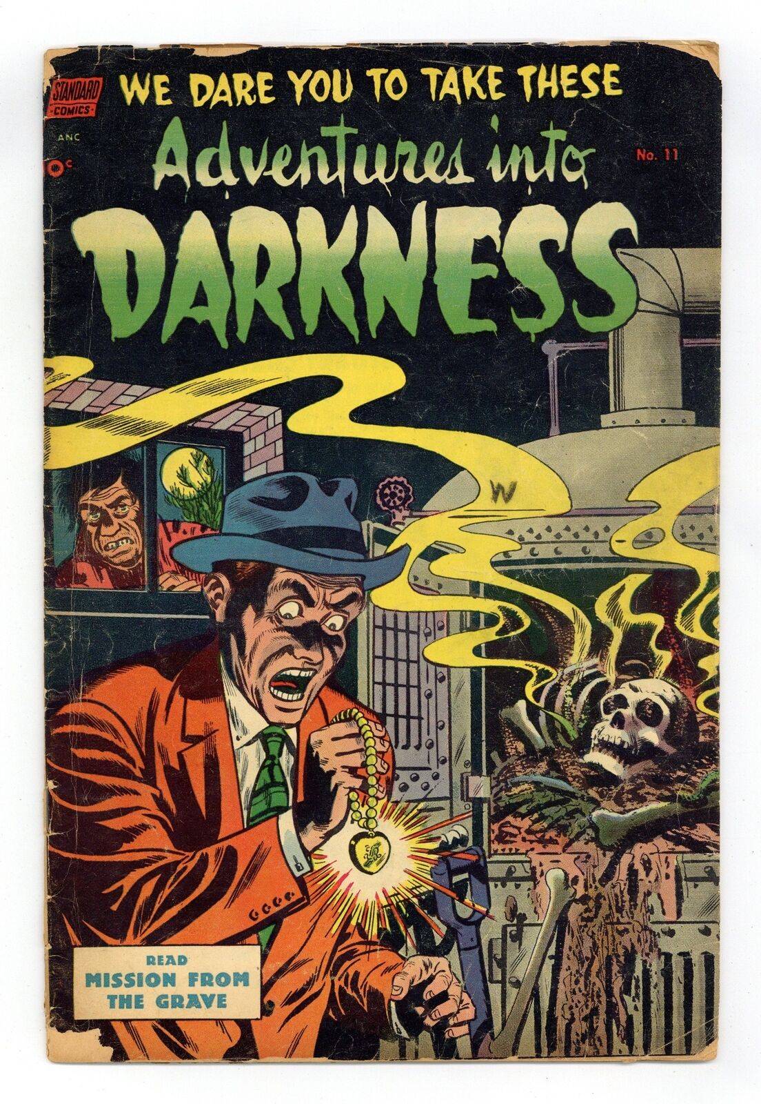 Adventures into Darkness #11 GD+ 2.5 1953