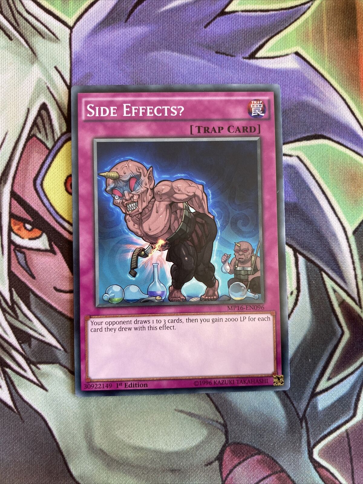 MP16-EN096 Side Effects? Common 1st Edition NM Yugioh Card
