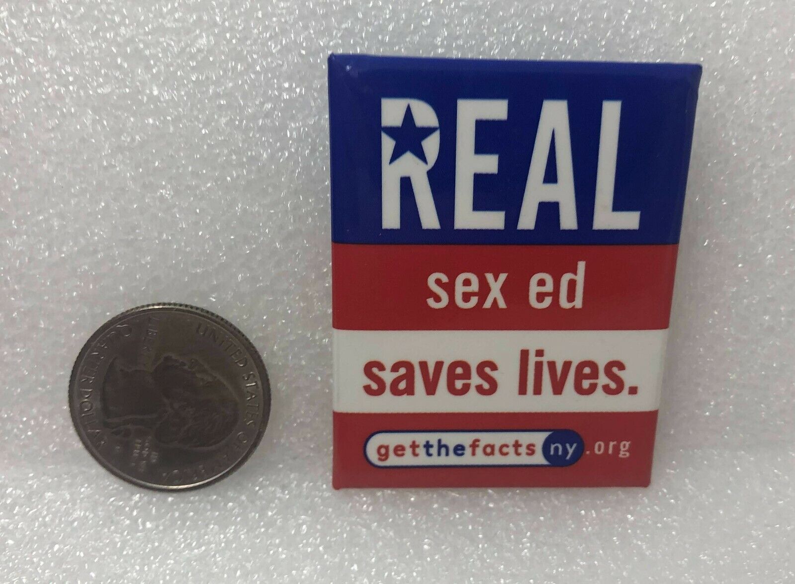 Real Sex Ed Saves Lives GetthefacstNY Pin