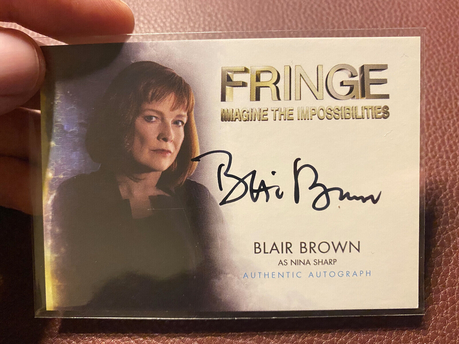 Fringe Blair Brown Season 1 Autograph Cryptozoic A4 CZX