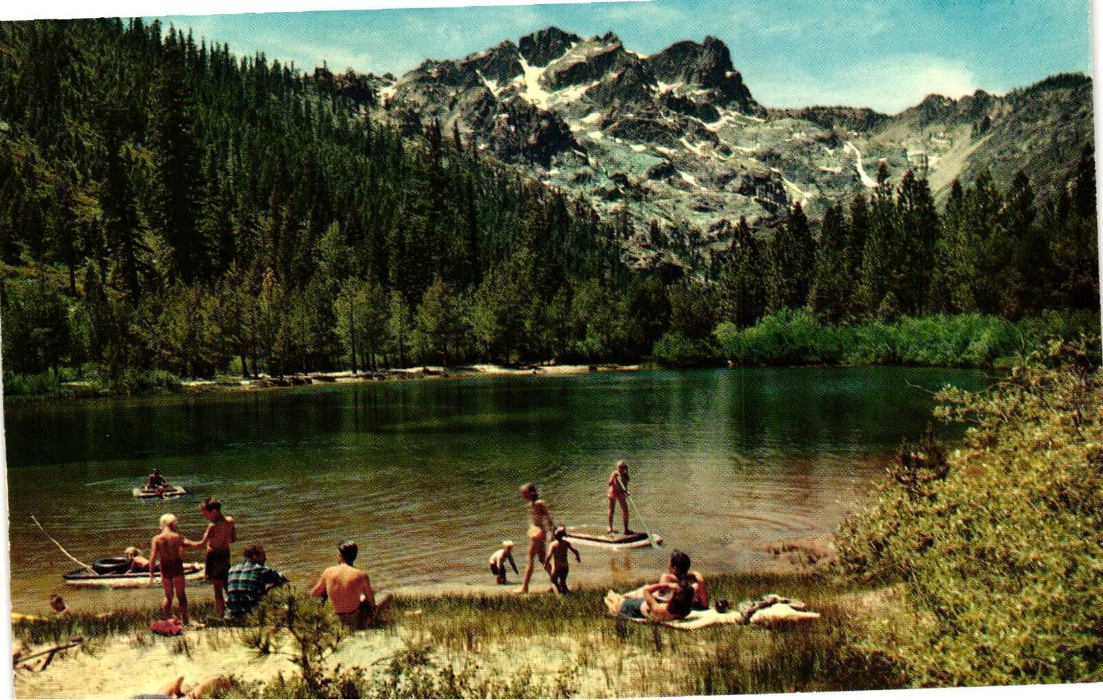 Vintage Postcard- The Sierra Buttes, California. 1960s