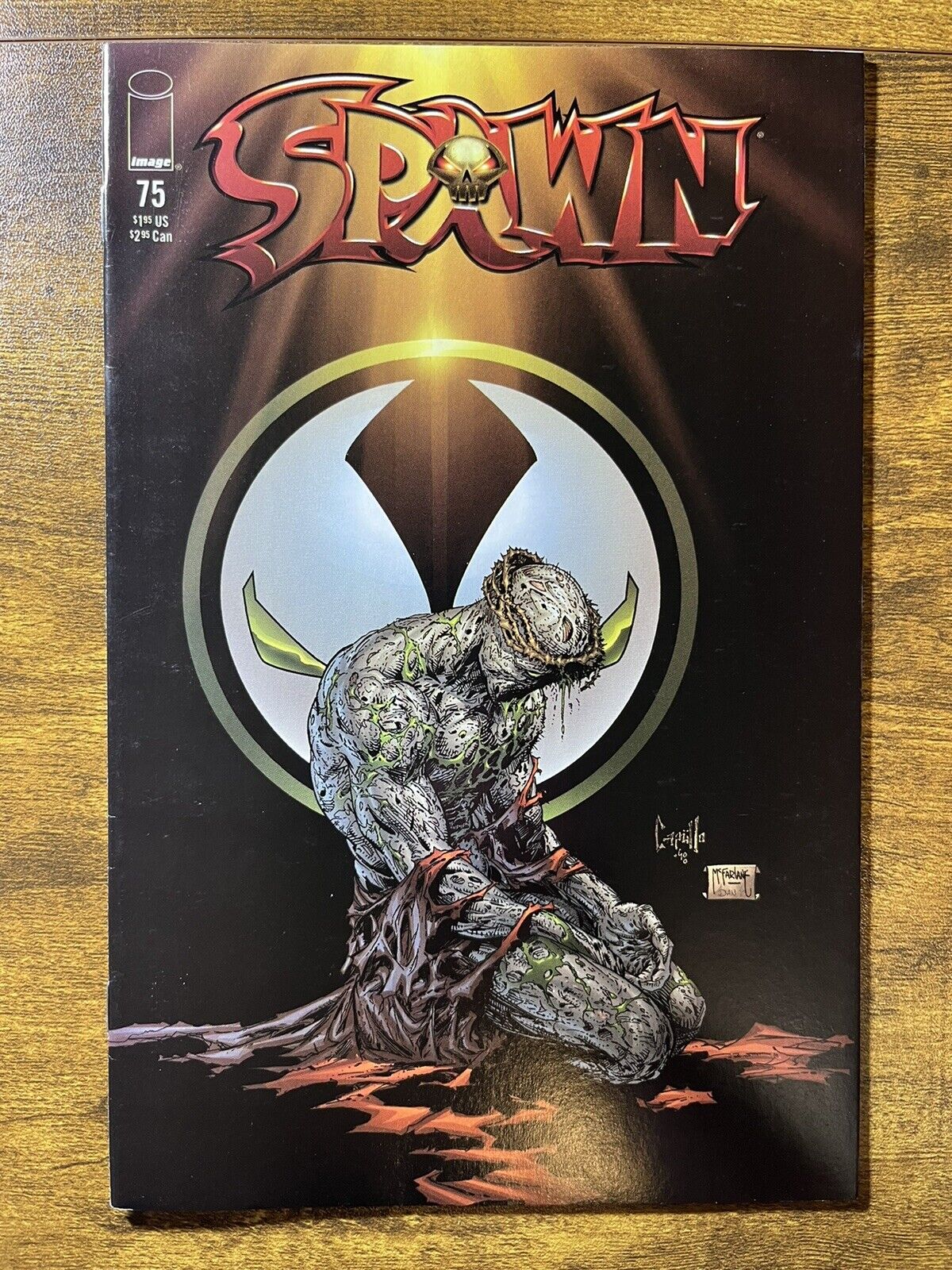 SPAWN 75 TODD MCFARLANE STORY 1ST APPEARANCE OF KEEPER IMAGE COMICS 1998 L