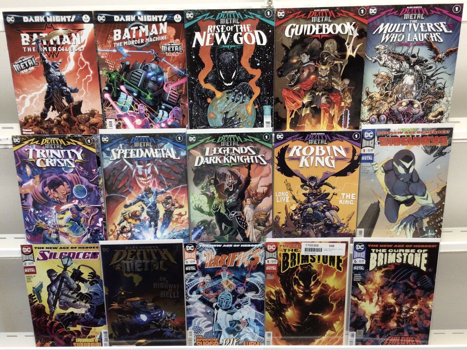 DC Comics Dark Nights Metal Comic Book Lot Of 15