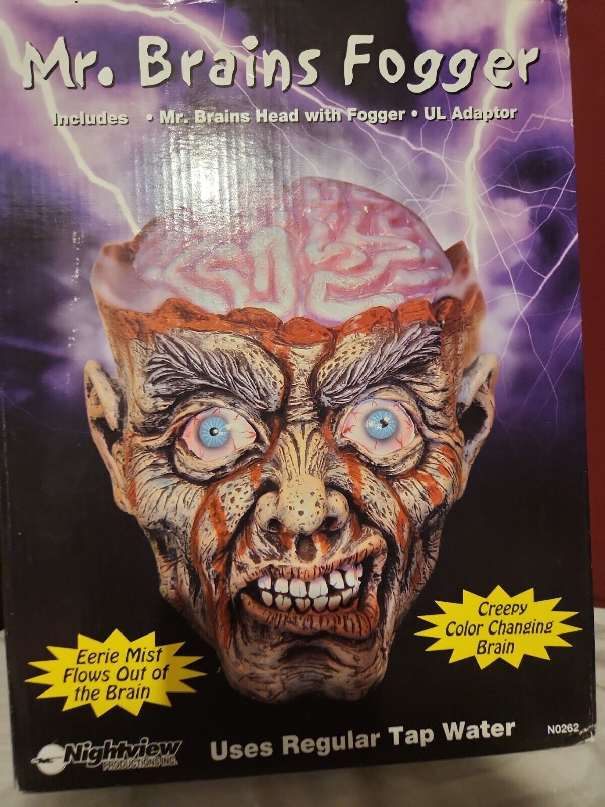 Halloween Rare Mr. Brains Fogger New In Box