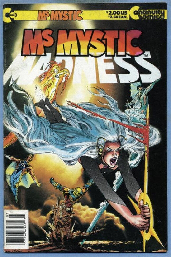 Ms Mystic #3 1988 Urth Four Neal Adams Brian Murray Continuity Comics