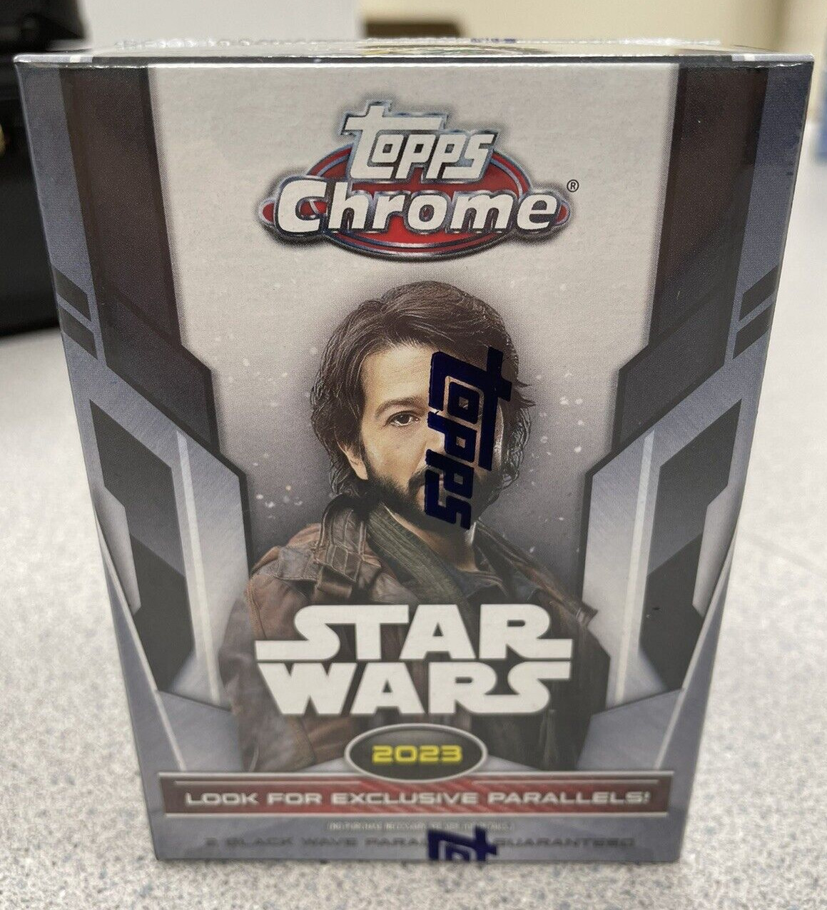 2023 Topps Chrome Star Wars 10 Pack Blaster Box.  From a Sealed Case.