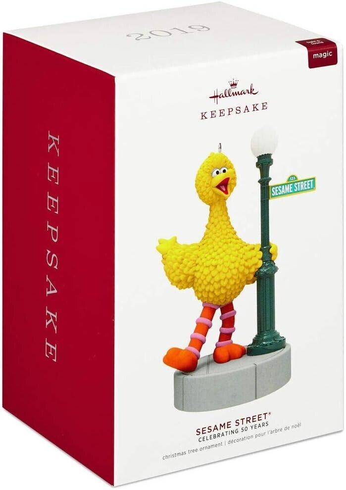 2019 Big Bird Sesame Street Hallmark Ornament