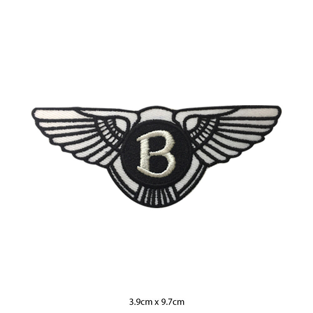 Bentley Car Brand Embroidered Patch Iron on Sew On Badge For Clothes etc
