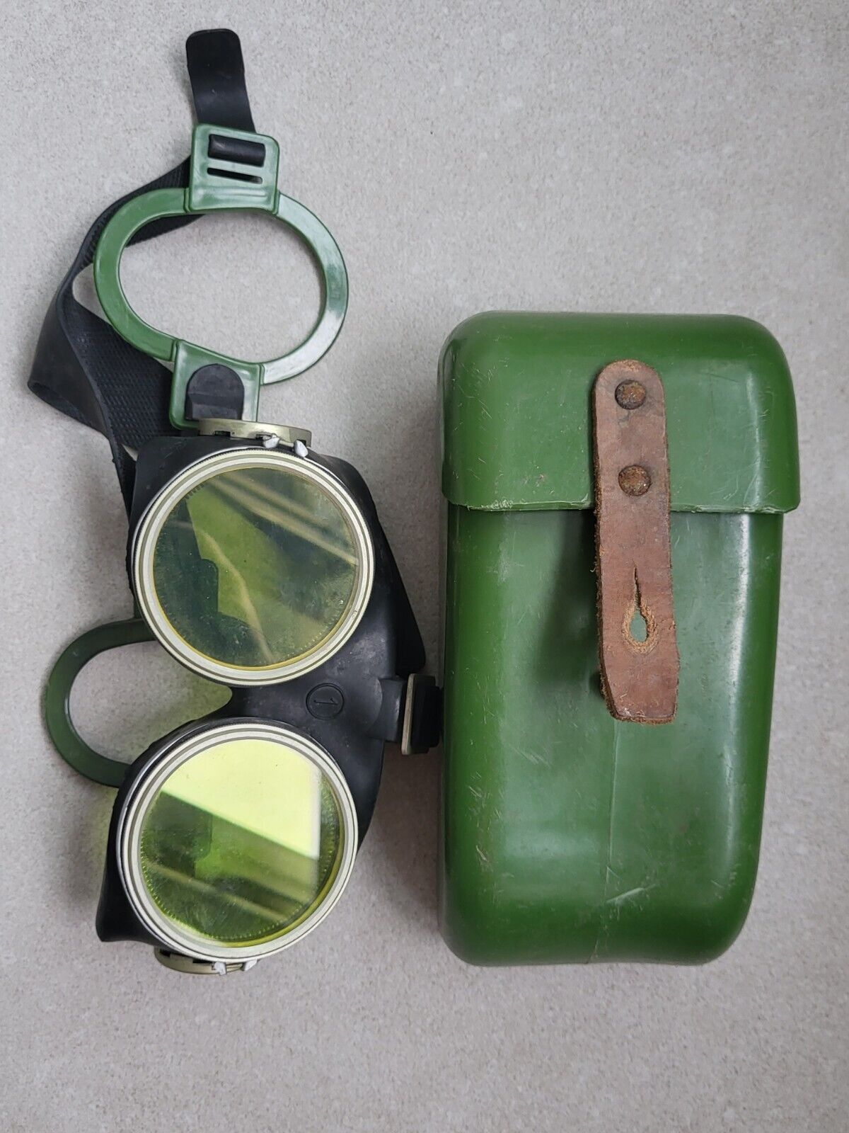 Vintage Military Goggles OPF Chernobyl USSR Army Protective