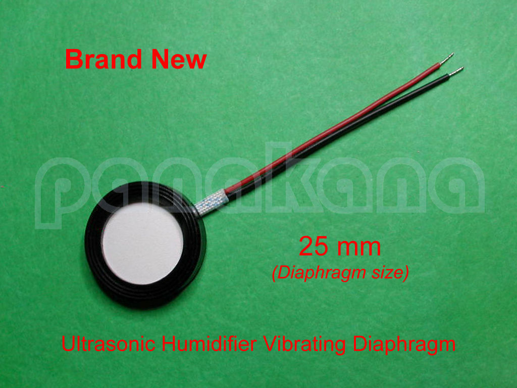 Ultrasonic Humidifier Vibrating Diaphragm Piezoelectric Transducer 25 mm 1.7 MHz