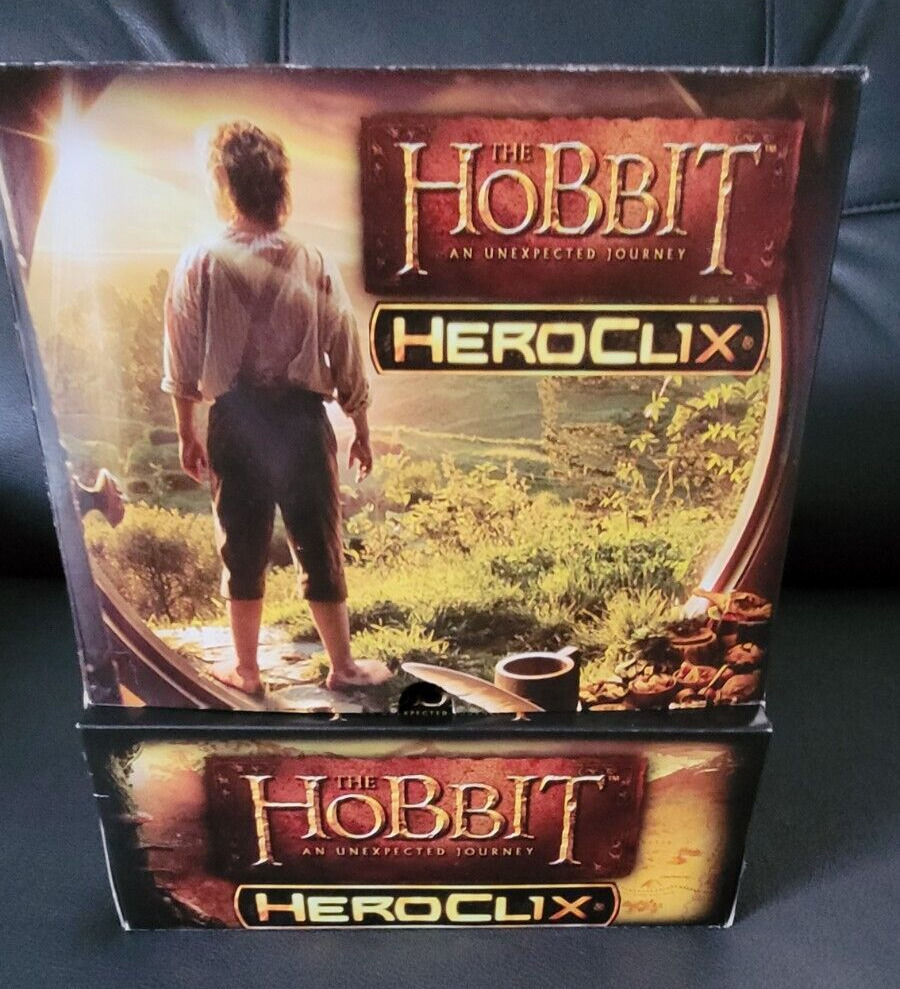 Heroclix The Hobbit Unexpected Journey Mass Market 24ct Gravity Feed Display Box