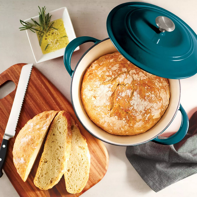 Tramontina Enameled Cast Iron 7-Quart Covered Round Dutch Oven (Assorted Colors)
