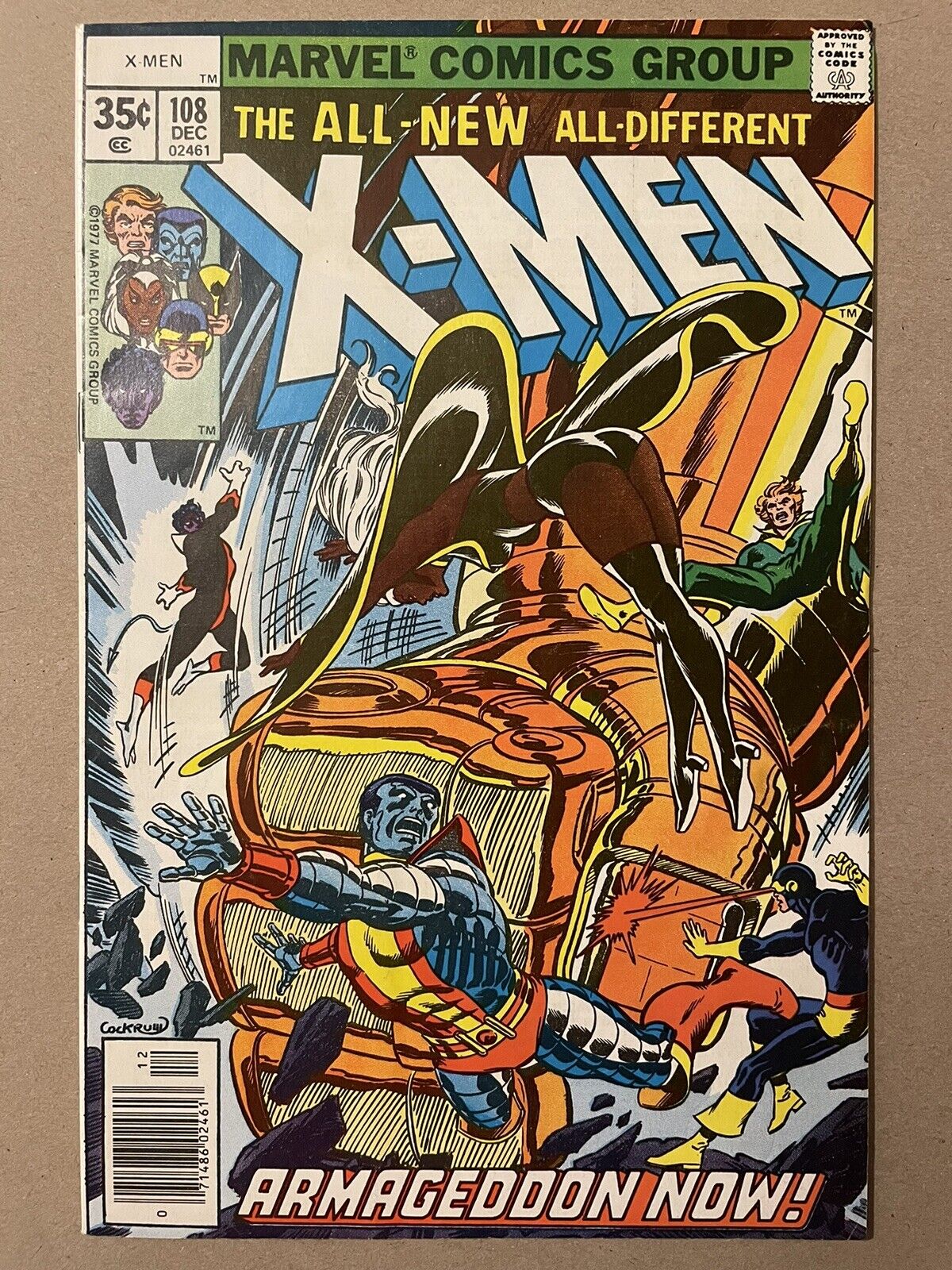 Uncanny X-Men #108 - 1977. 1st John Byrne Artwork on the X-Men Title.