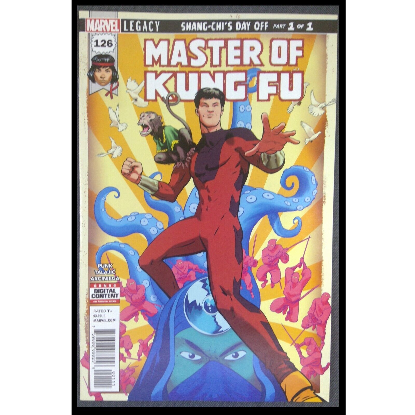 Master of Kung Fu (1974) 126 | 1 Book Lot | Marvel