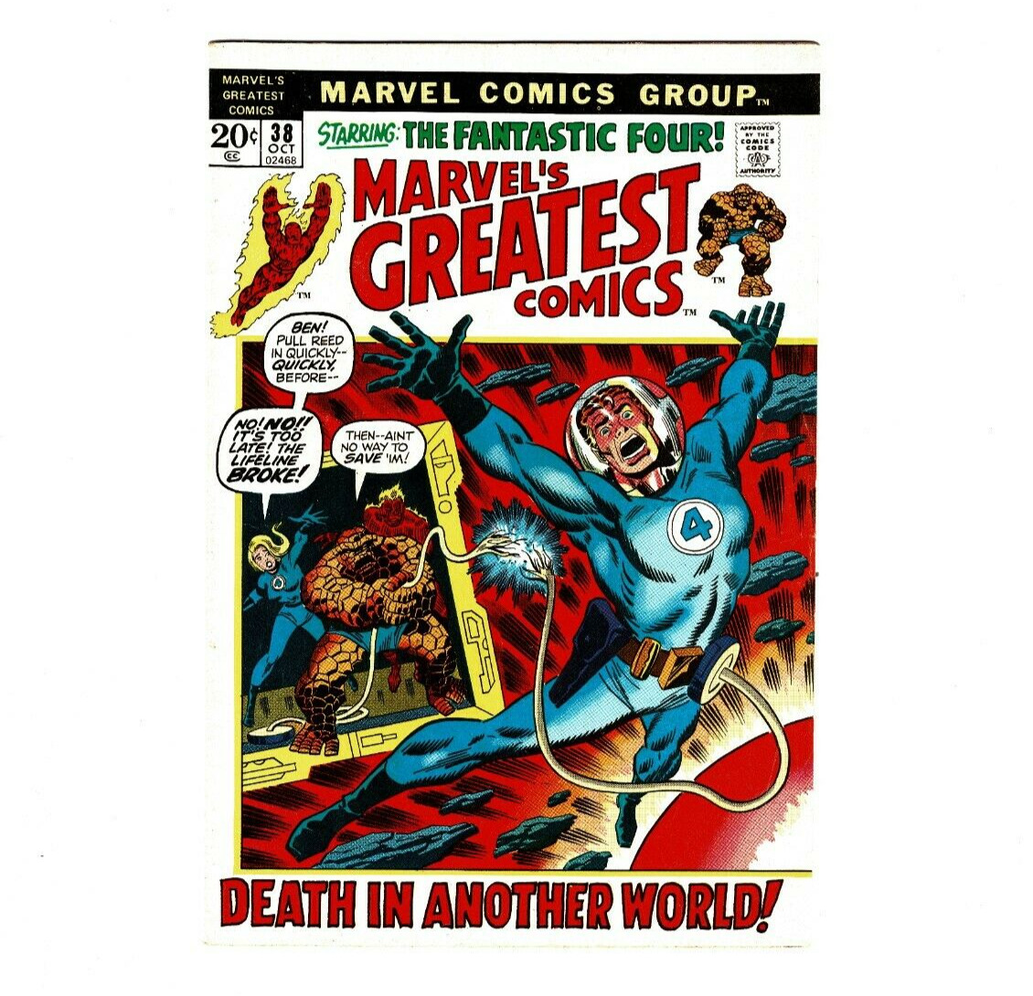 Marvel\'s Greatest Comics #38 Fantastic Four 1972