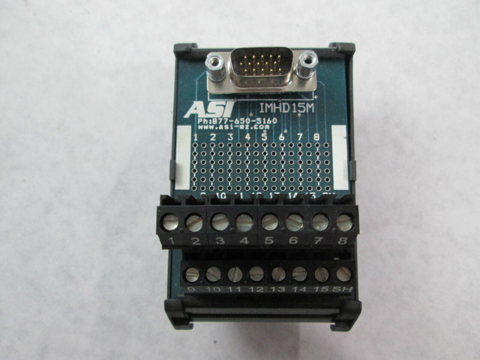 NNB ASI IMHD15M 15 Pin Male D-Sub Interface Module 