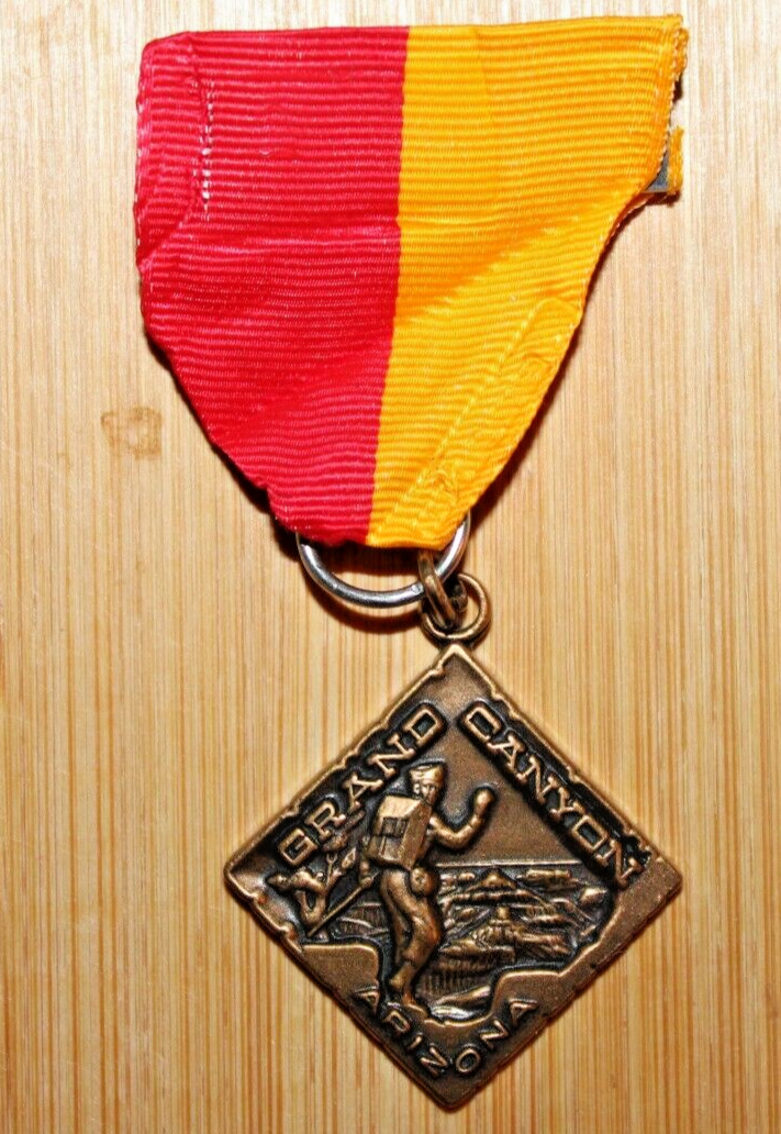 Vintage Boy Scouts Medal Grand Canyon Arizona