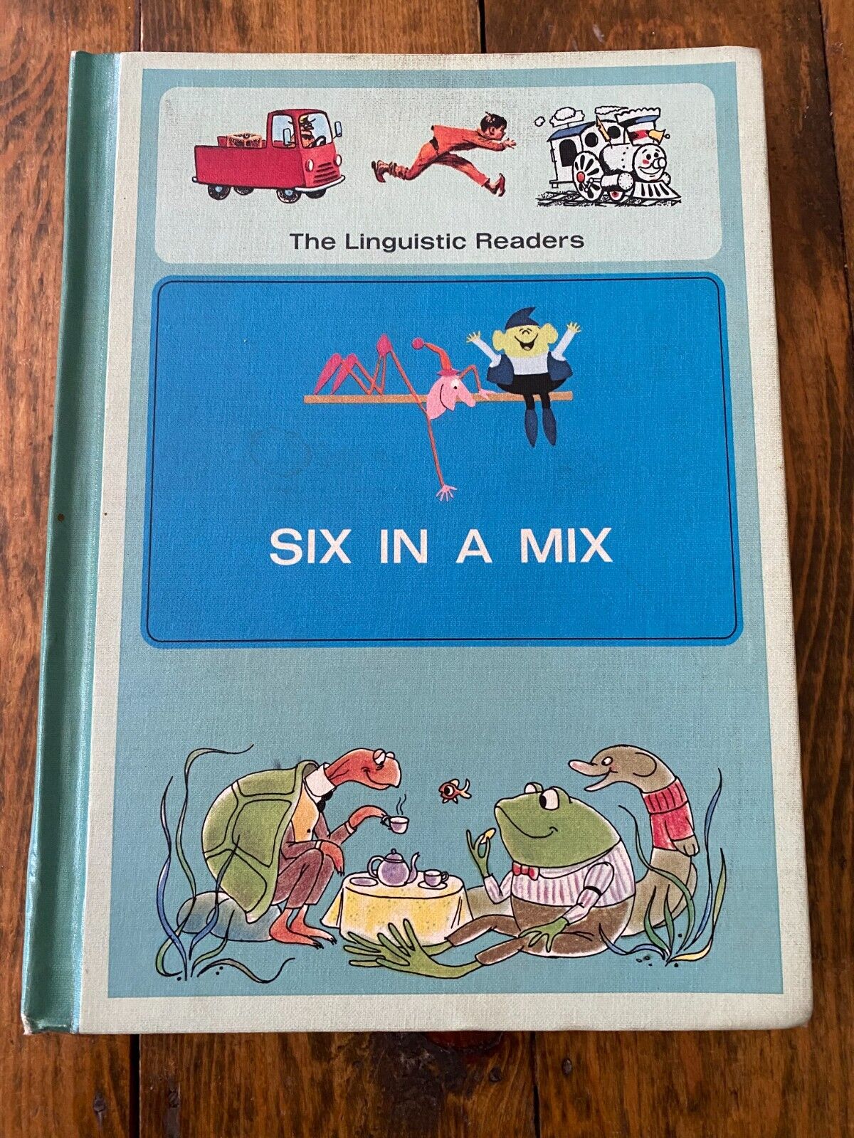 Vintage 1965 Six In A Mix Children's Linguistic Reader