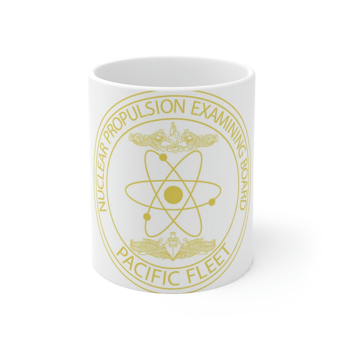 Nuclear Propulsion Examining Board Pac Fleet (U.S. Navy) White Coffee Cup 11oz