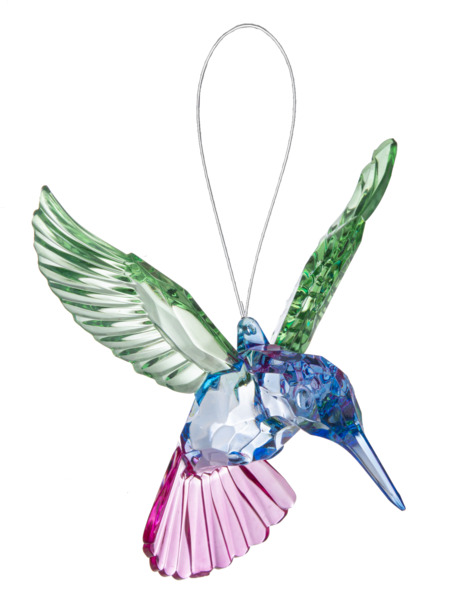 Ganz Crystal Expressions Meadow Multi Colored  Acrylic Hummingbird Select