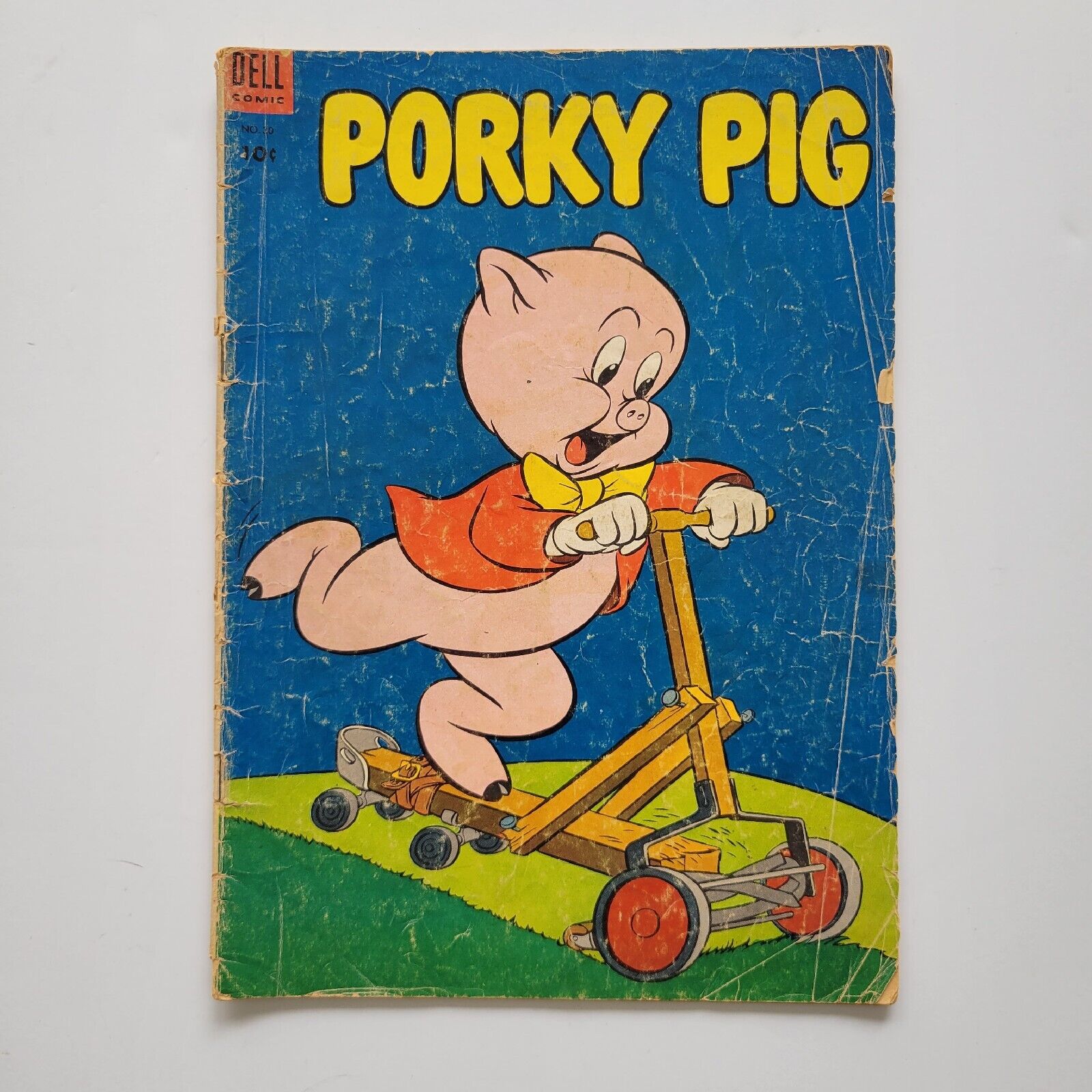 VTG Porky Pig #30 1953 Warner Bros Cartoons Dell Comics 