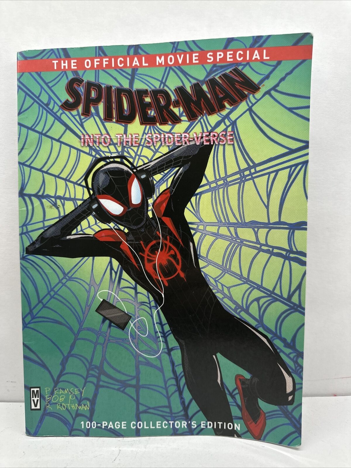 Spider-Man Into The Spider-Verse Official Movie Special RARE Scholastic Edition
