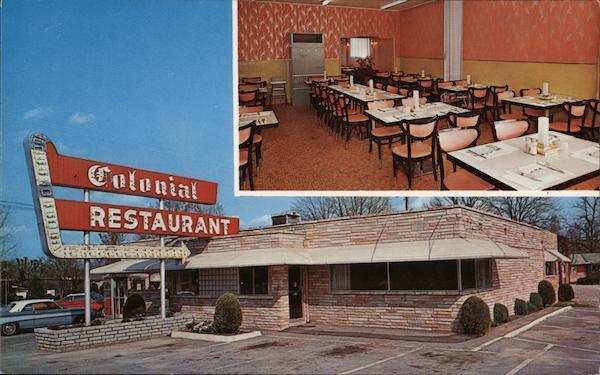 La Follette,TN Colonial Restaurant Campbell County Tennessee Harold H. Davis