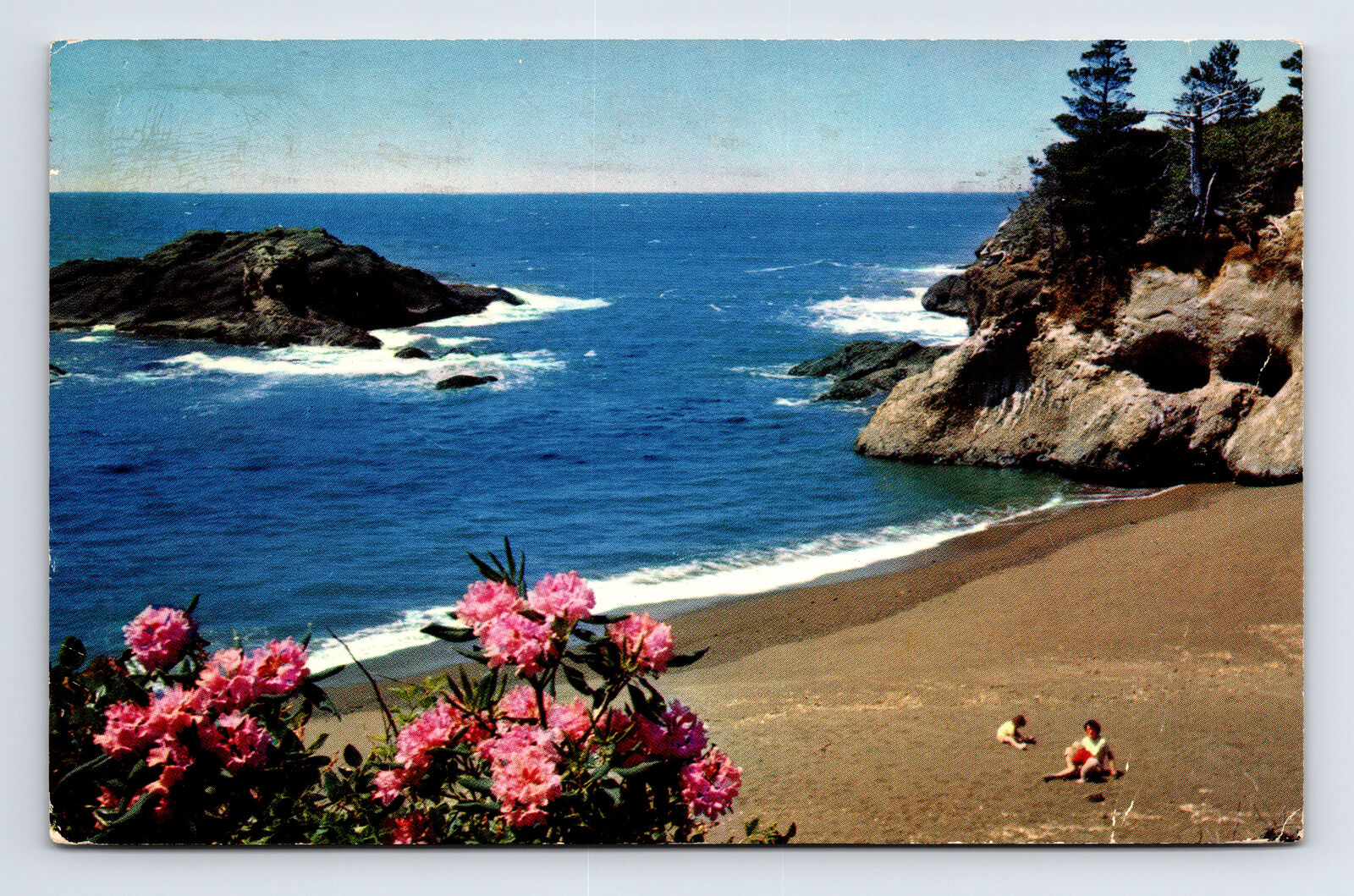 Postcard OR Oregon Scenic View Pacific Coast Beach Grant's Pass?