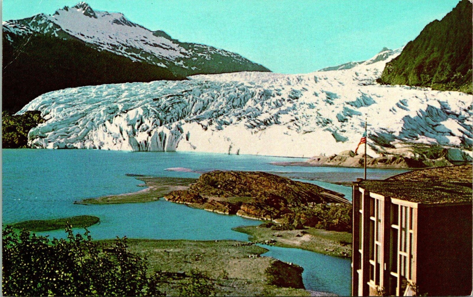 Juneau AK Mendenhall Glacier Postcard Unused (16272)