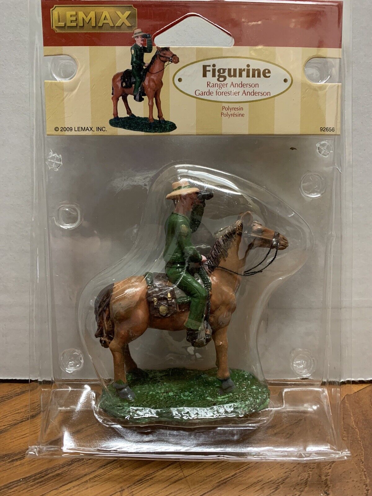 Lemax Figurine - Ranger Anderson #92656 Retired & Rare Brand New & 