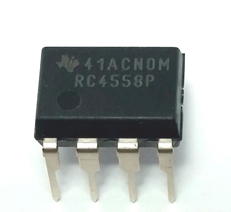 4PCS RC4558P RC4558 Dual Operational Amplifier DIP-8 New IC