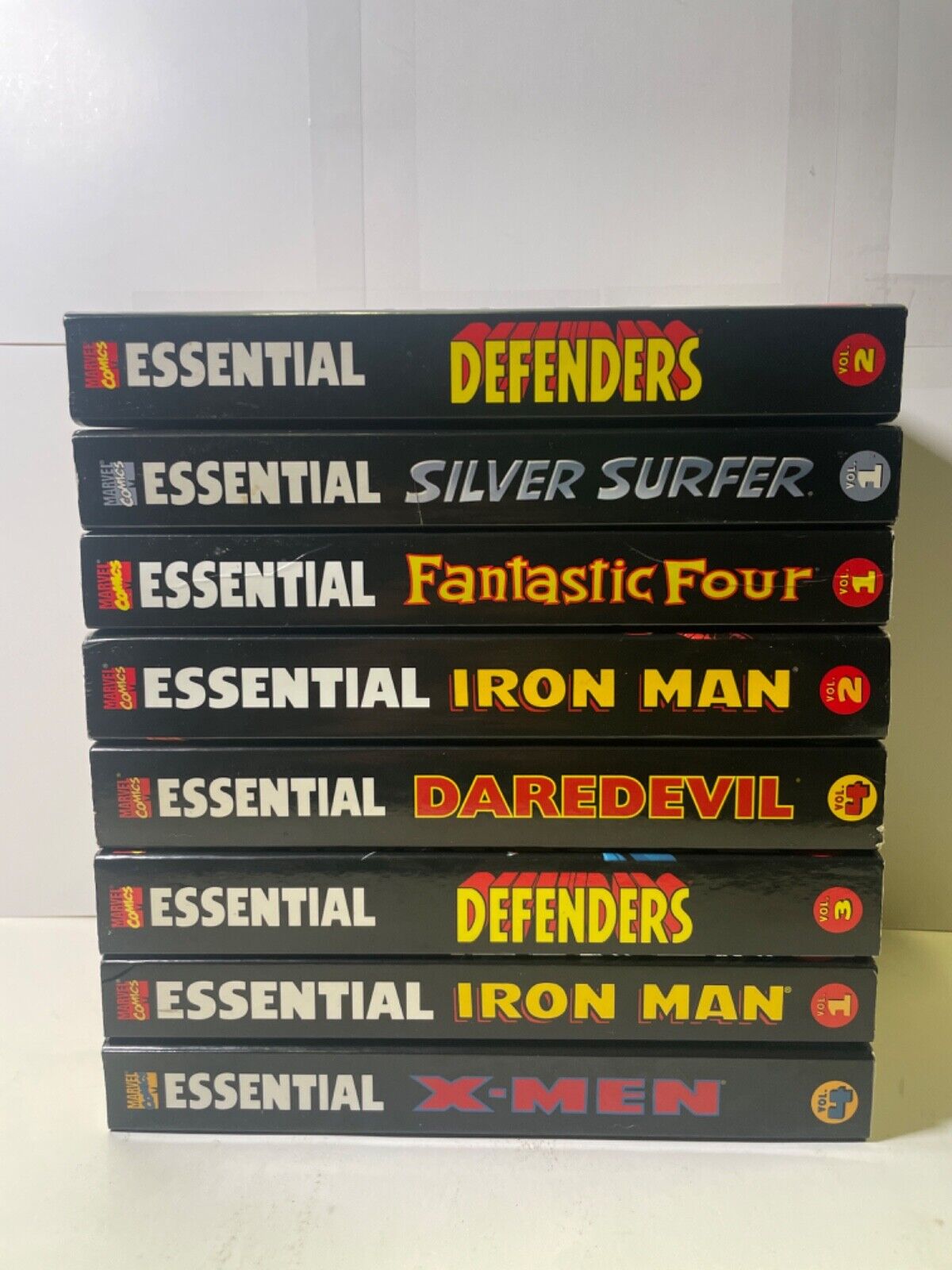 marvel comics essential book lot