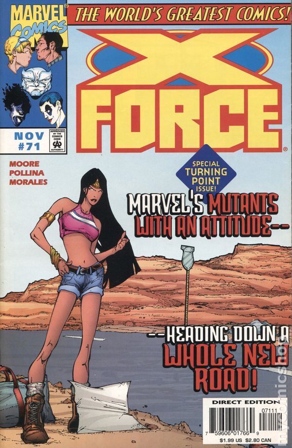 X-Force #71 FN 1997 Stock Image