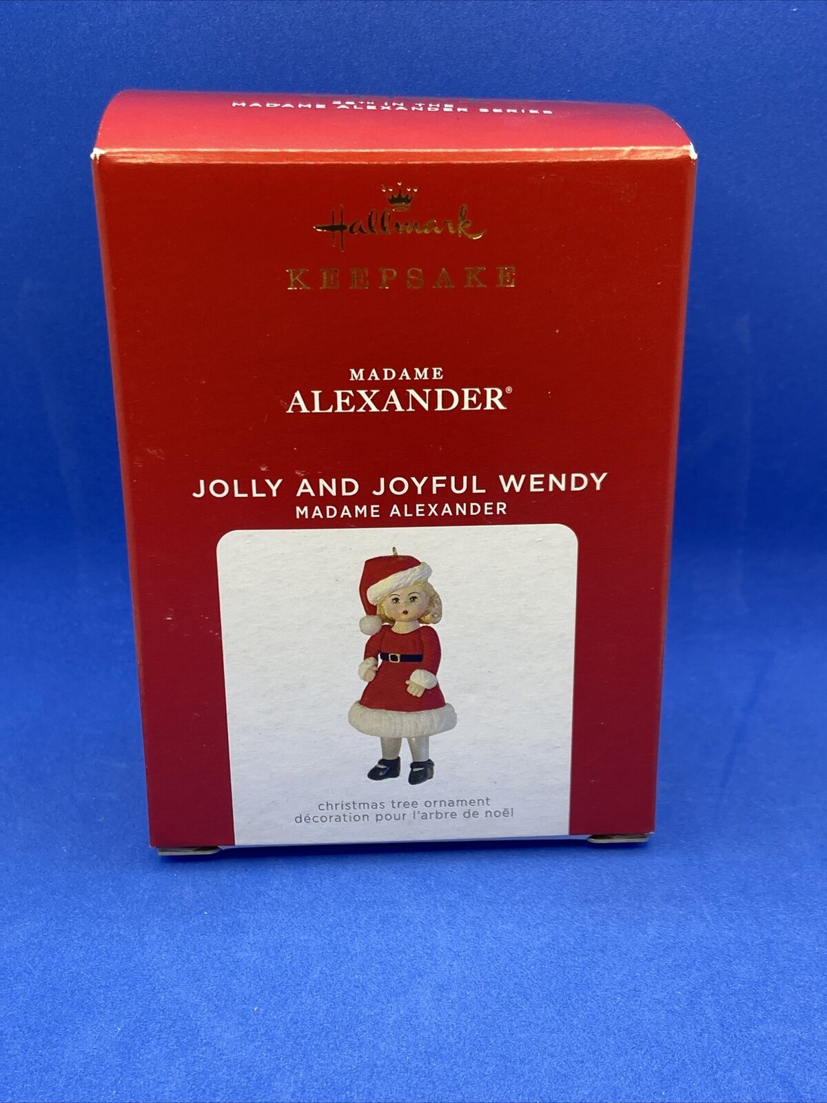 2021 Hallmark Keepsake Madame Alexander Jolly & Joyful Wendy Ornament