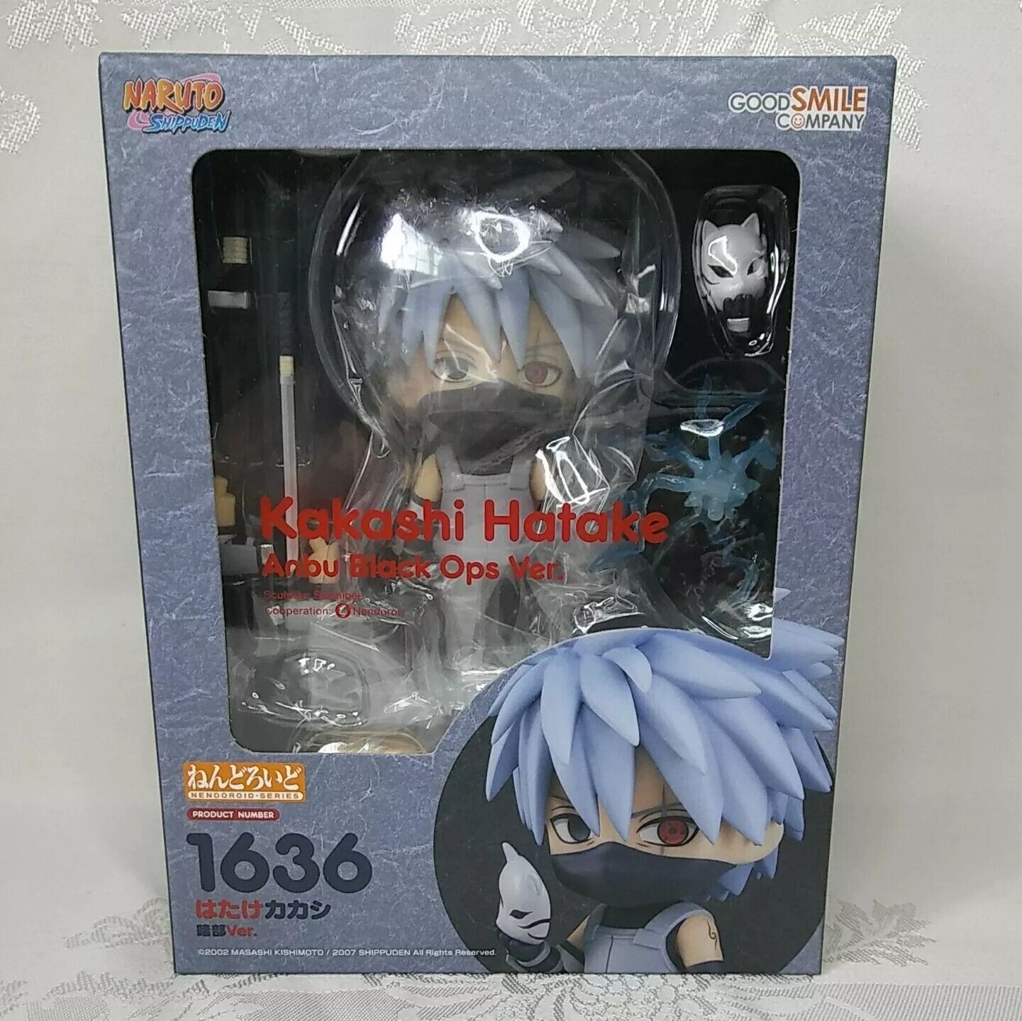 Kakashi Hatake 4” Figurine Anbu Black Ops Version Naruto Shippuden Good Smile Co