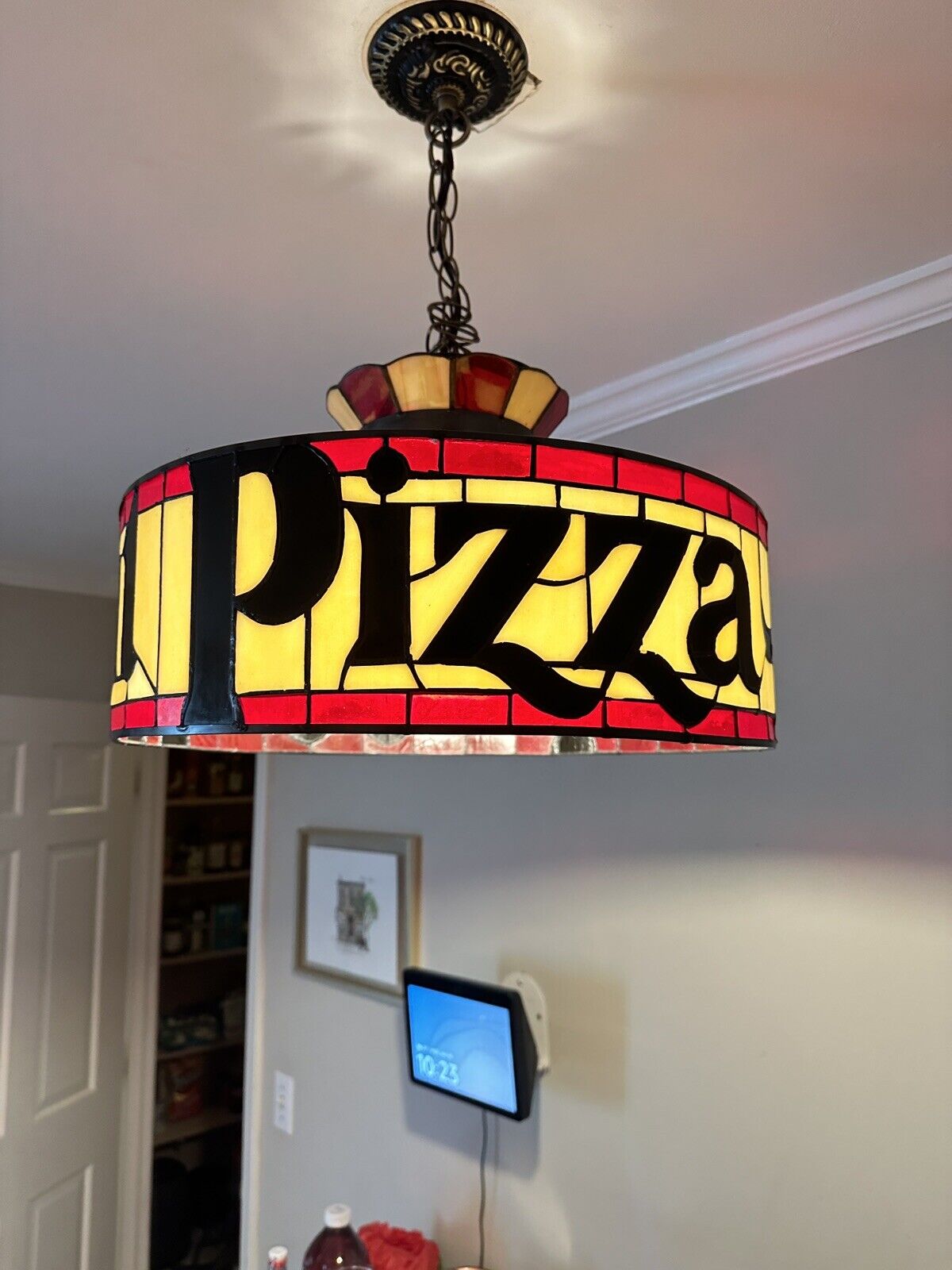 *SALE* Pizza Hut Lamp Tiffany Style vintage ceiling light *SALE*  BRAND NEW