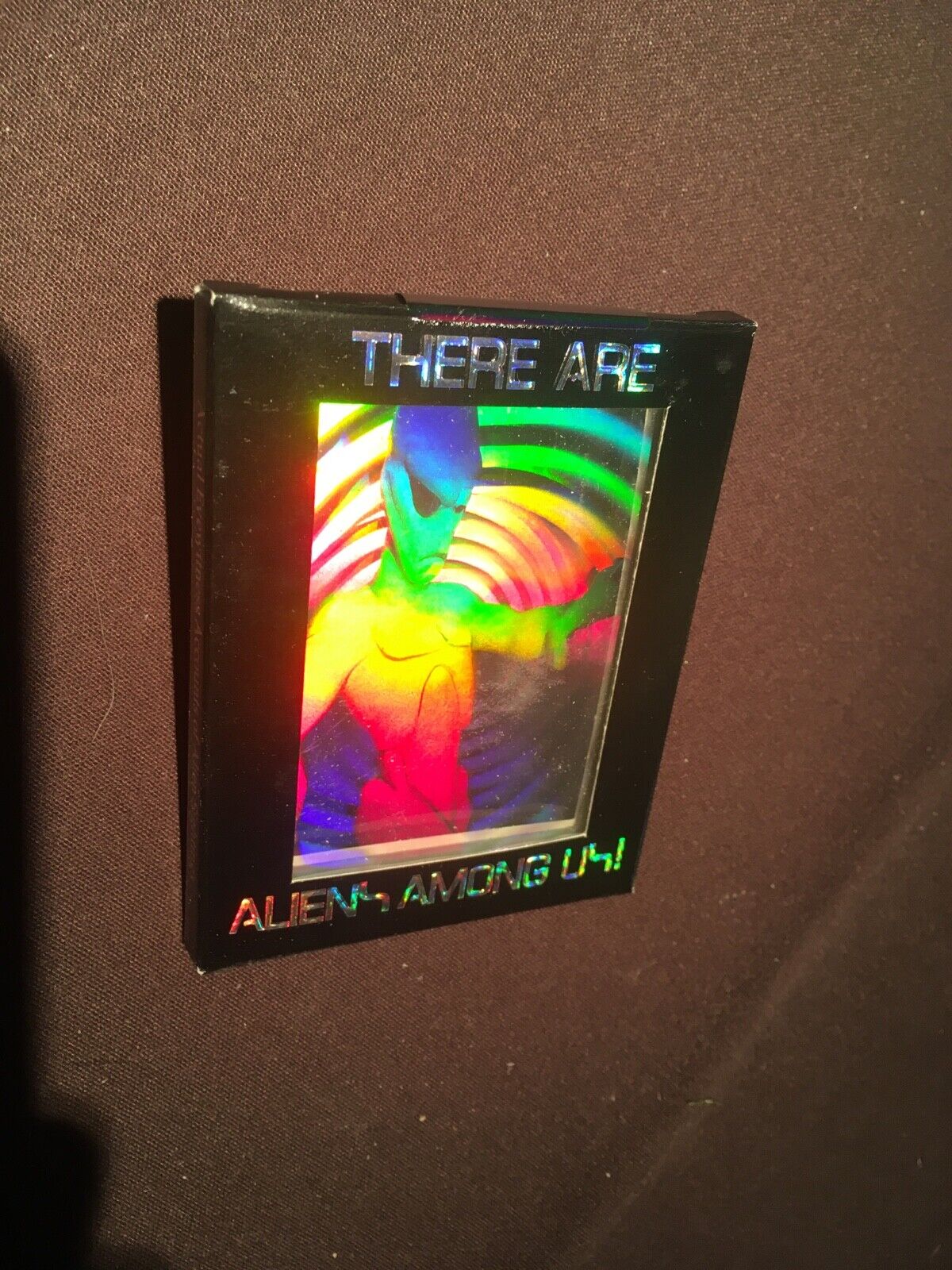 There Are Aliens Among Us-First Holographic Alien Card Set-1991 Limited Edition