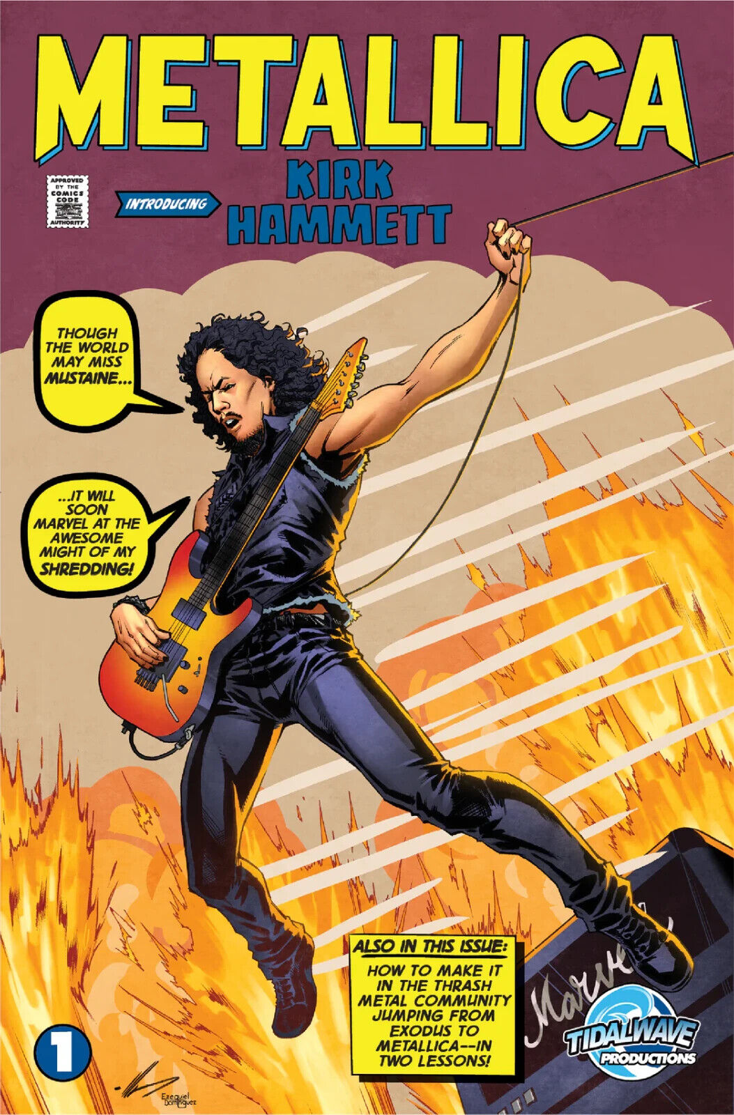 Orbit: Metallica #1 Ale Garza Hammett C2E2 Trade Variant Cover (A) LTD PRESALE