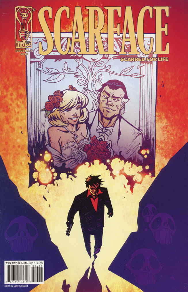 Scarface: Scarred For Life #4A VF; IDW | we combine shipping