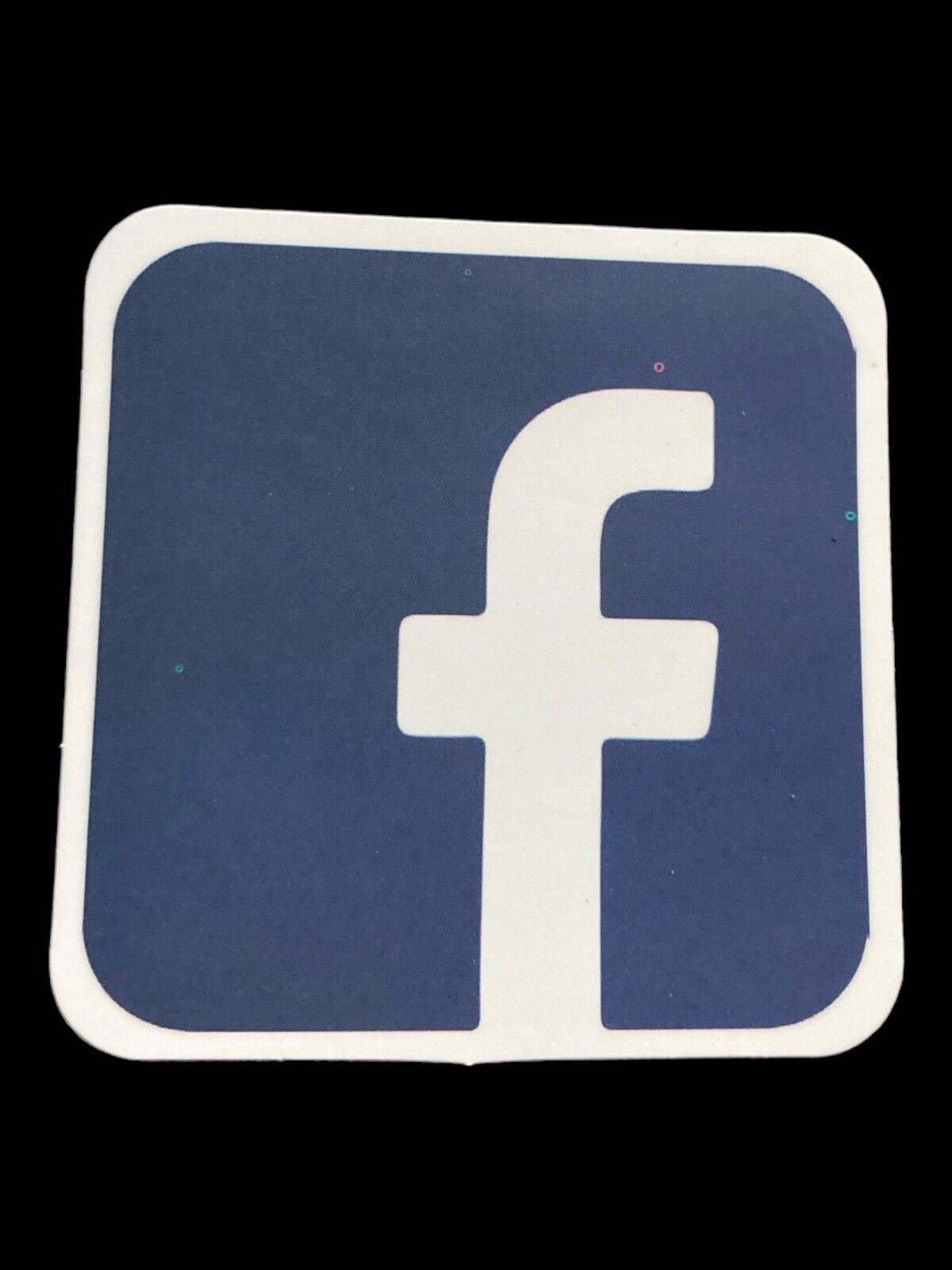 Facebook Sticker Decal 2”x 2”