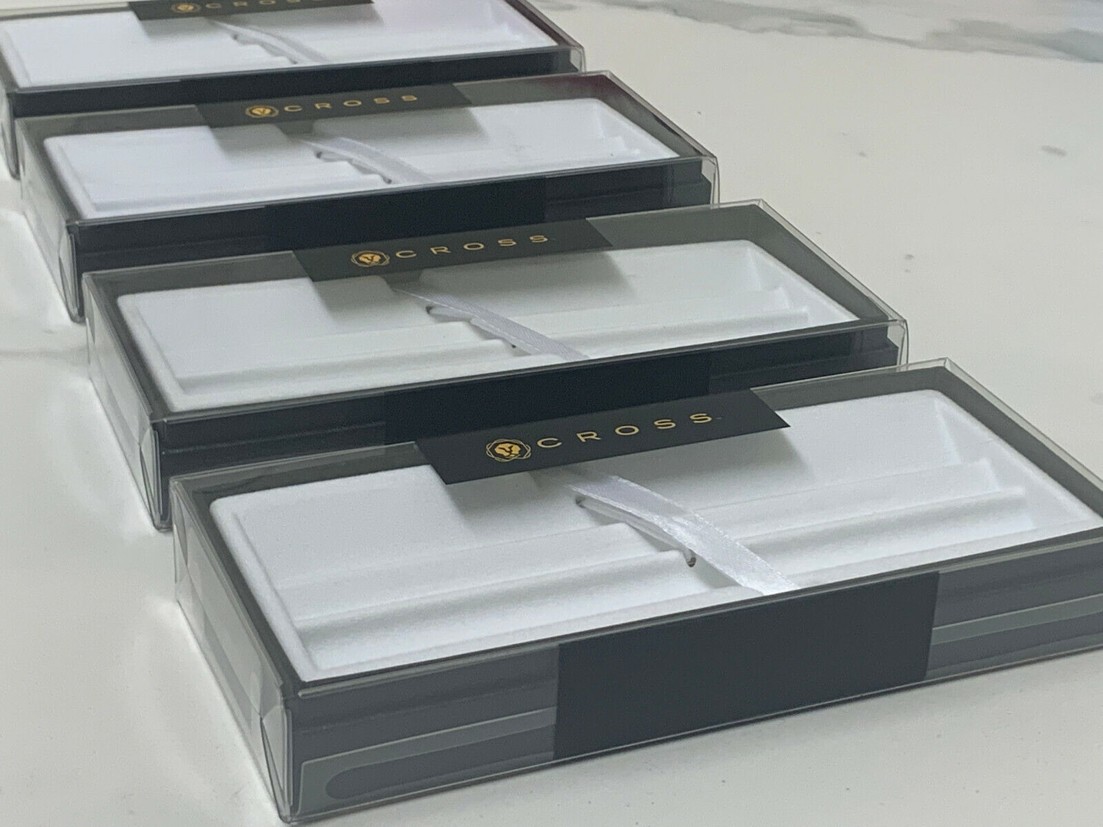 Set of 4 CROSS PEN BOXS EMPTY BOX