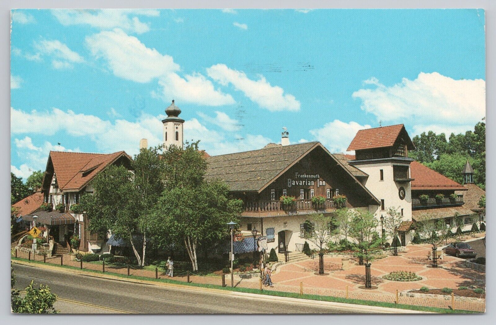 Frankenmuth Michigan, Bavarian Inn Advertising, Vintage Postcard