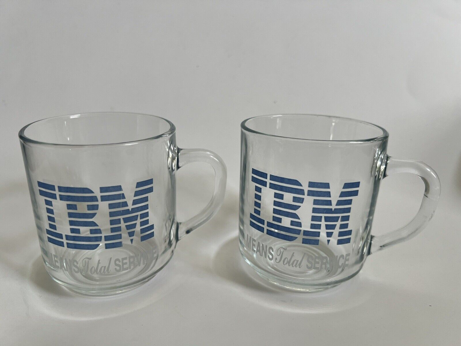 vintage IBM coffee mugs