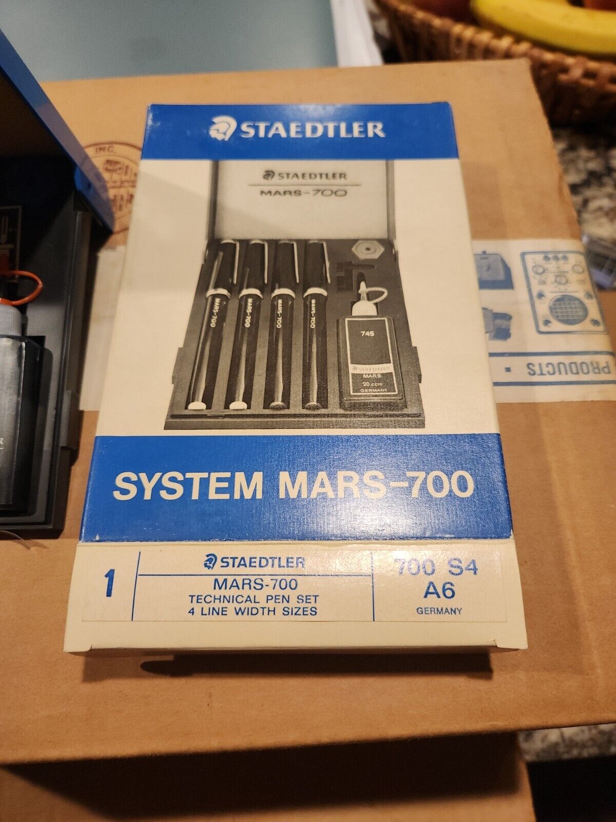 Staedtler System Mars-700 S4 A6 Germany Set New