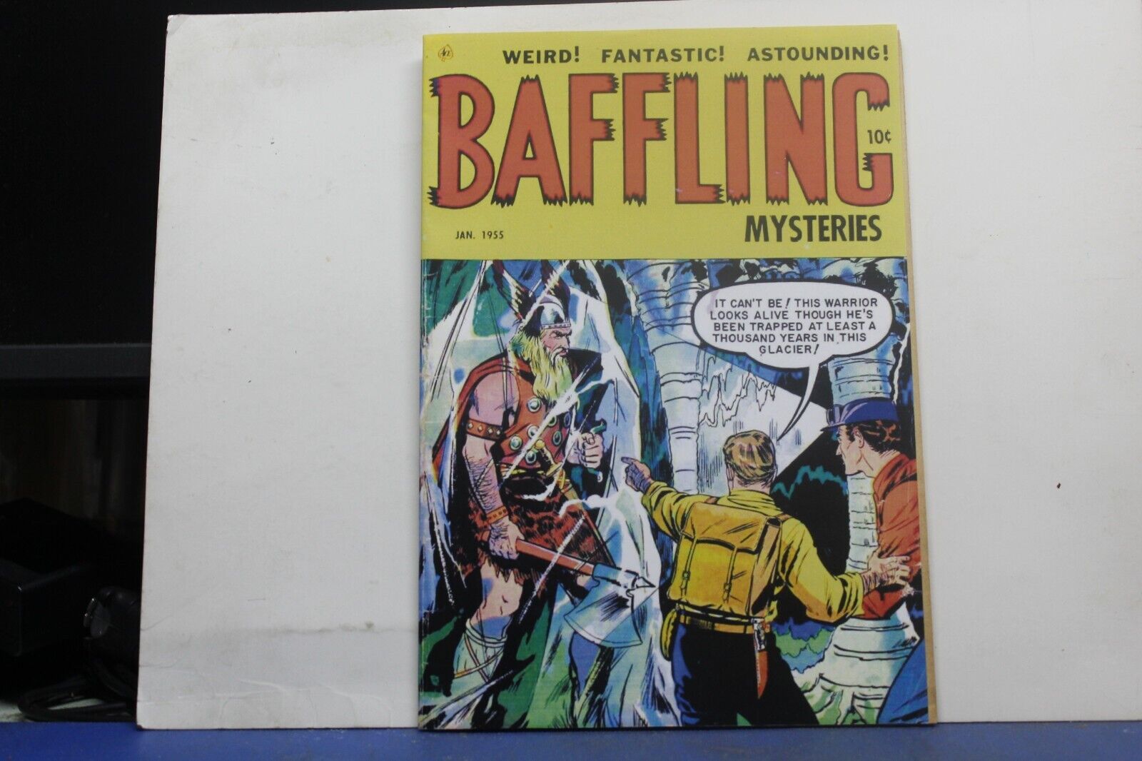 BAFFLING MYSTERIES #24 REPRODUCTION COVER 1955