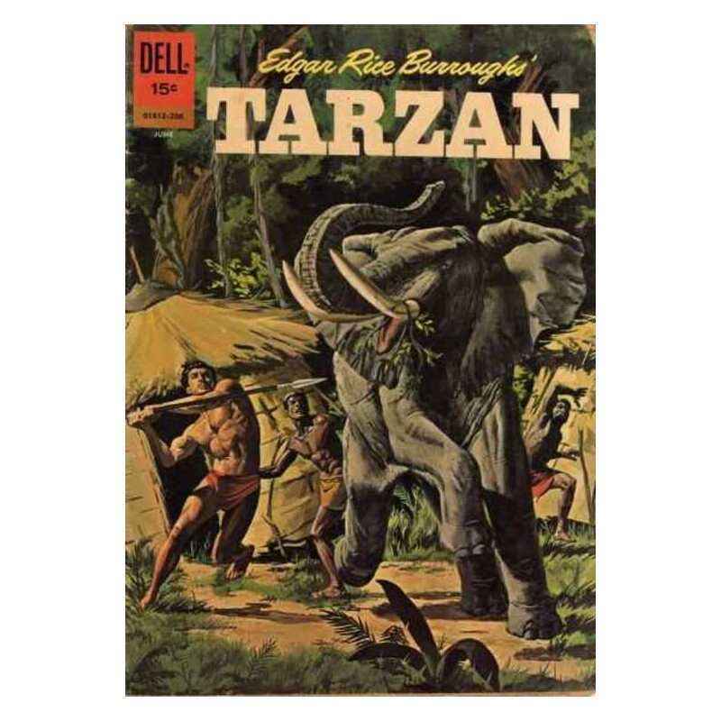 Tarzan (1948 series) #130 in Fine condition. Dell comics [q/